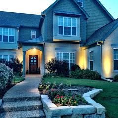 A recent exterior lighting companies job in the  area