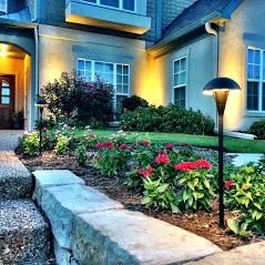 After a completed outdoor lighting company project in the  area